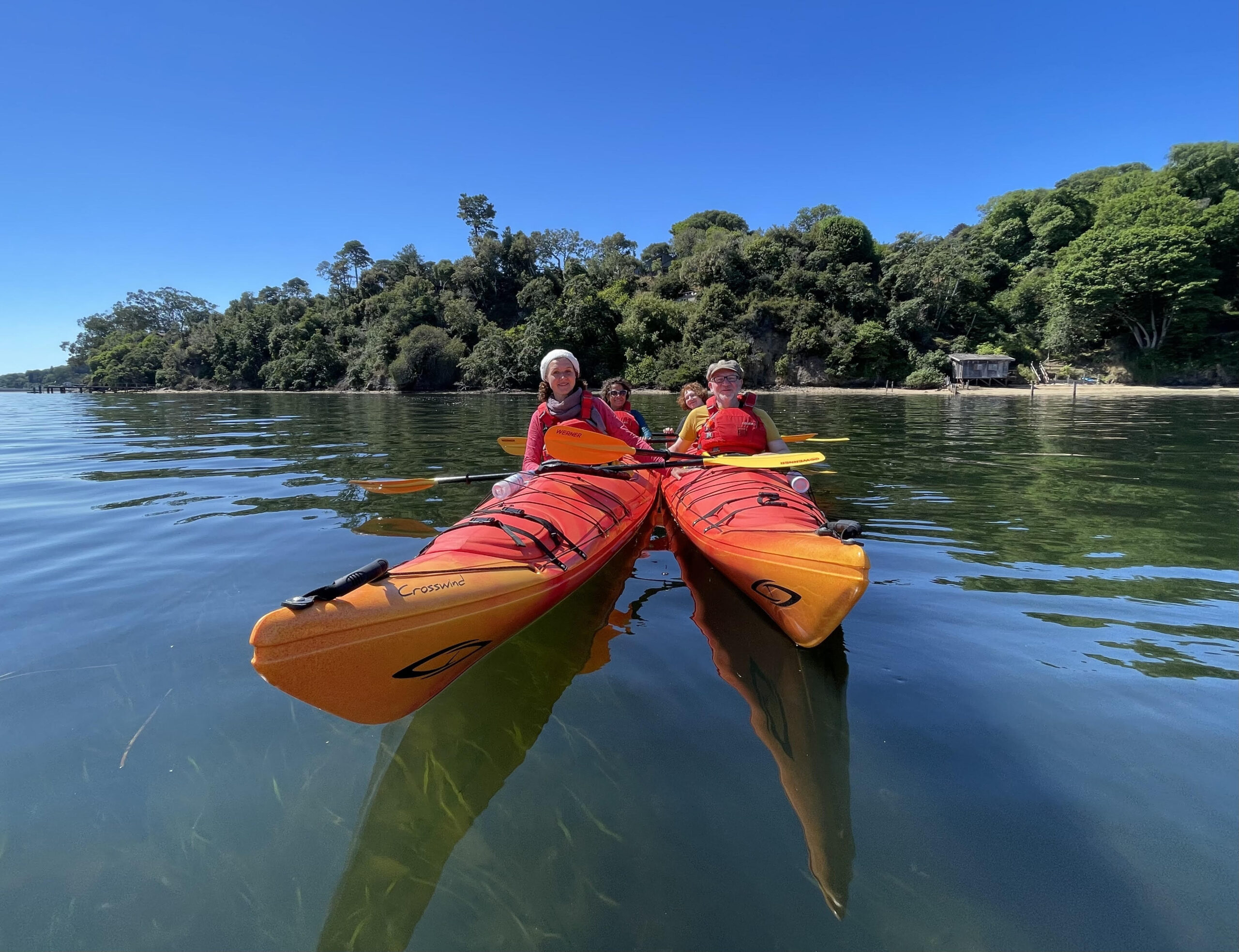 Group kayaking tours on Tomales Bay