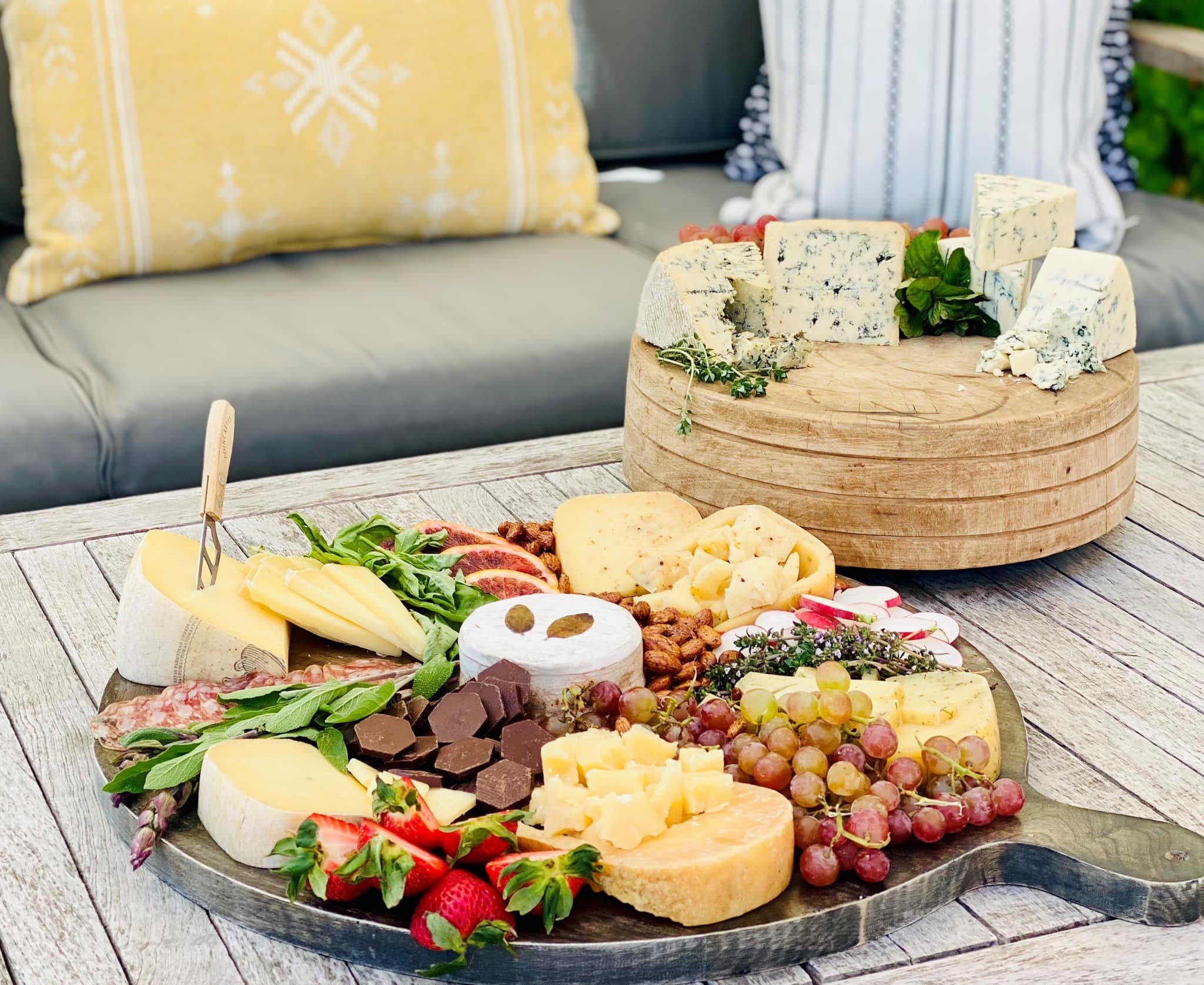 Cheese And Fruit Board