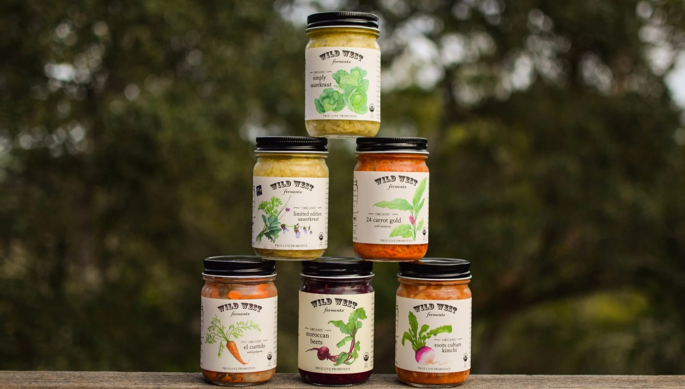 Wild West Ferments Jars